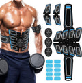 EMS Muscle Stimulator and Toner Belt for Abdominal and Body Muscle Training - Portable Unisex Fitness Equipment for Home and Office Workouts